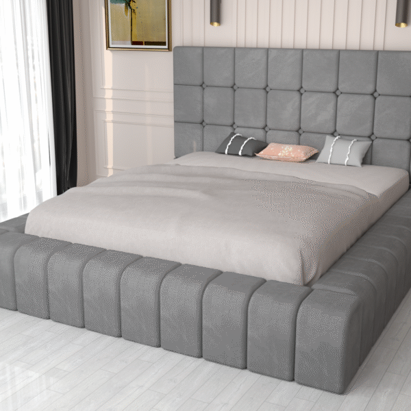 Pat tapitat Regal Galaxy Gri Stofa