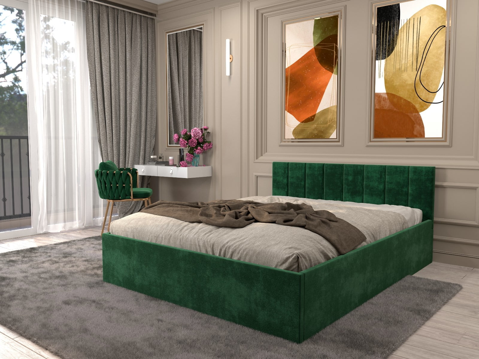 WhatsApp-Image-2023-12-15-at-18.46.03_83d4d526-5.jpg Pat Oliver 120 cm x 200 cm Cu Saltea Verde Stofa Catifea - imagine 1