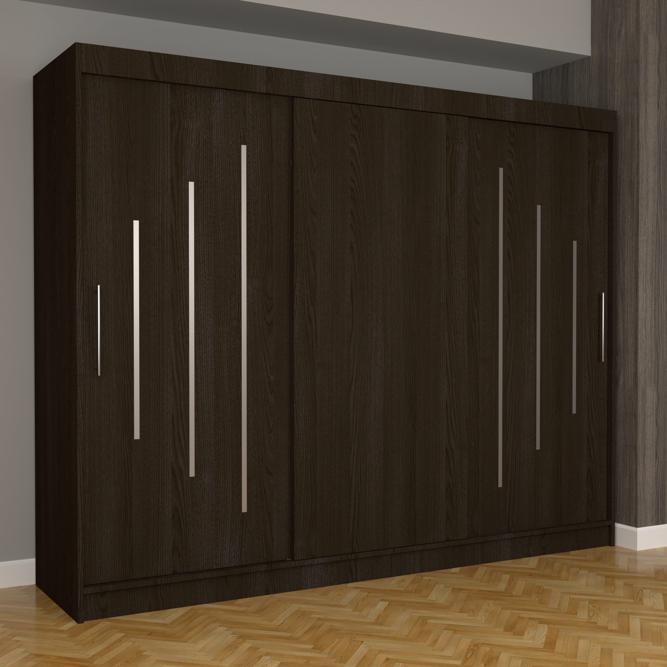 c-23-scaled-1.jpg Dulap Dormitor Nova Ultra 250 cm x 200 cm , fara oglinda , Wenge cu usi glisante Wenge - imagine 1