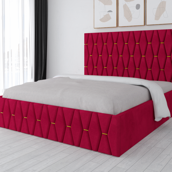 Pat Tapitat Ana Visiniu din stofa