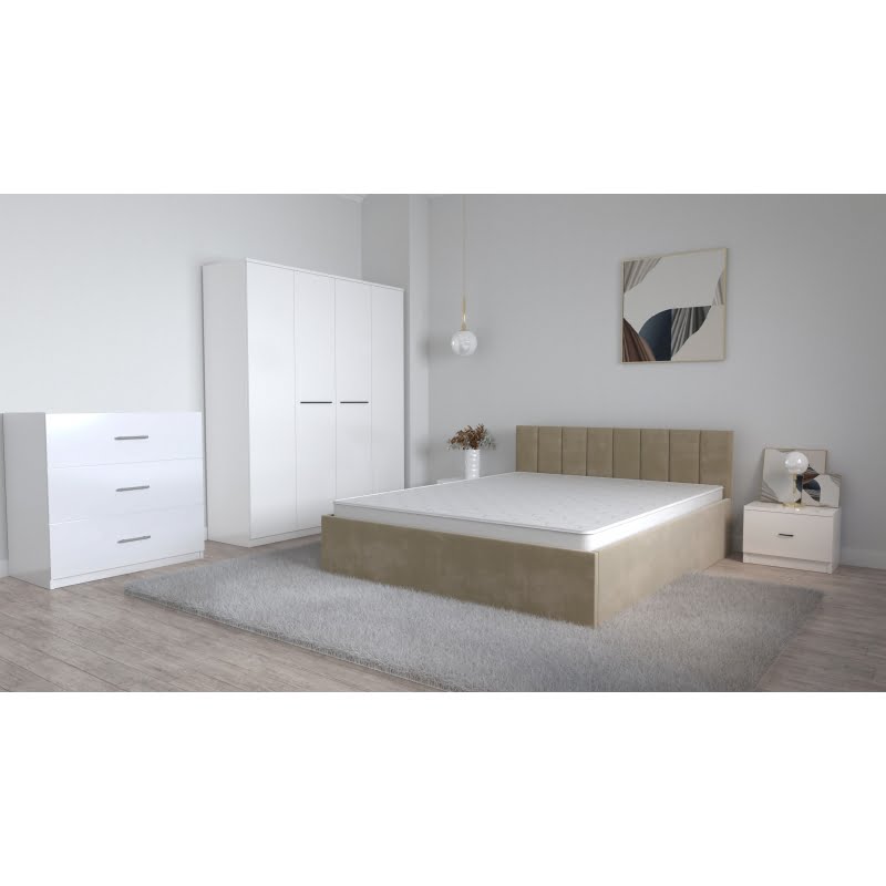 set-dormitor-oliver-alb-cu-pat-tapitat-alb-dulap-lorena-4-usi-noptiere-si-comoda-tv-3-sertare-8.jpg Set Dormitor Oliver Alb cu pat tapitat Bej Dulap Lorena 4 usi Noptiere si Comoda TV 3 sertare - imagine 1
