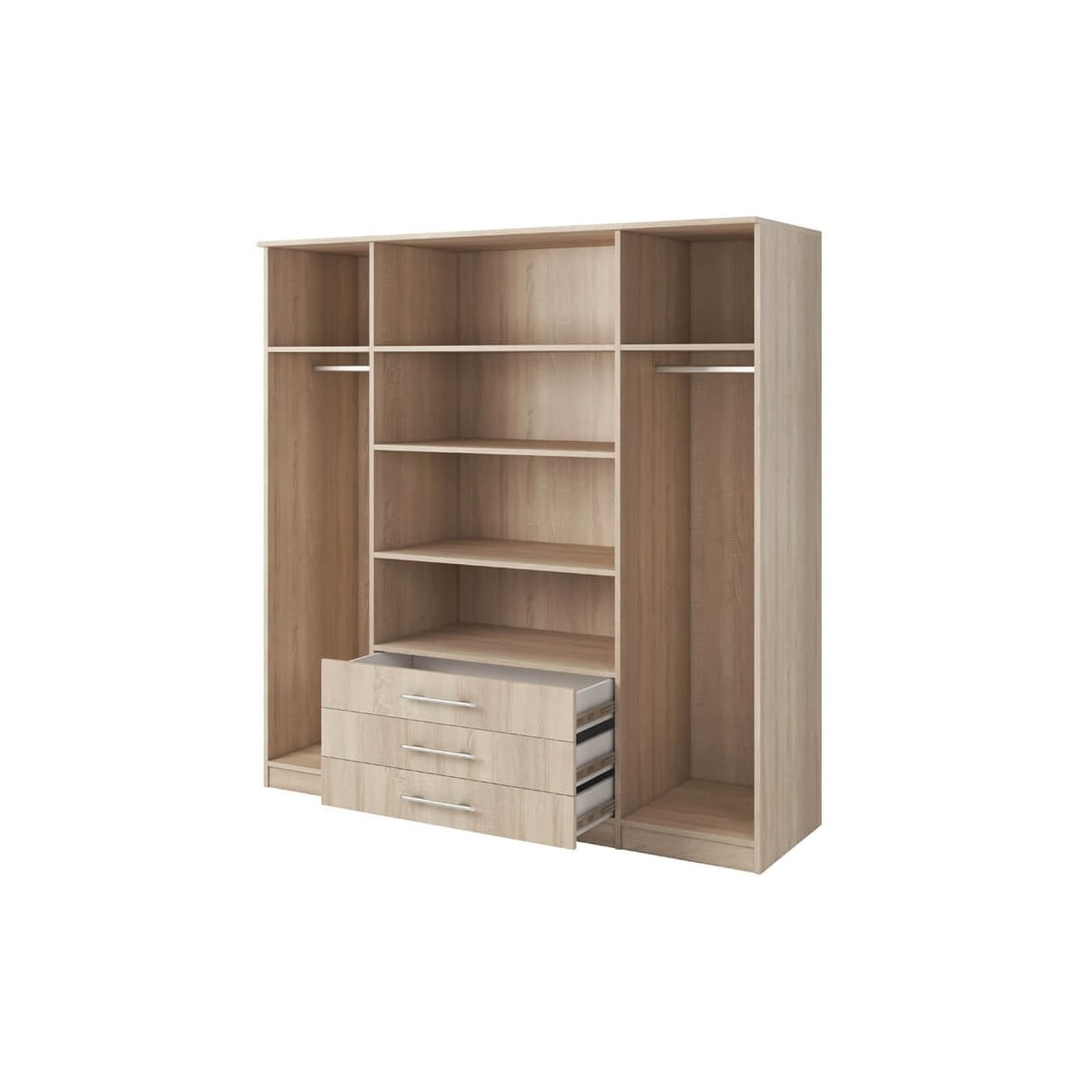 sifonier-szantal-200-cm-lungime-1.jpg Dressing Szantal 4d sonoma 200 x 210 x 64 cm - imagine 2